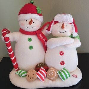 Hallmark 2008 Jingle Pals Seasons Treatings Candy Animated Singing Snowman
